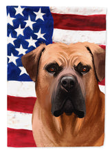 Load image into Gallery viewer, Boerboel Dog American Flag Flag Canvas House Size CK6444CHF