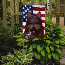 Load image into Gallery viewer, Bohemian Shepherd American Flag Garden Flag - Outdoor Decorative Yard Flag CK6445GF