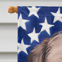 Load image into Gallery viewer, Border Terrier Dog American Flag Flag Canvas House Size CK6448CHF