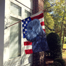 Load image into Gallery viewer, Bouvier des Flandres American Flag Flag Canvas House Size CK6453CHF