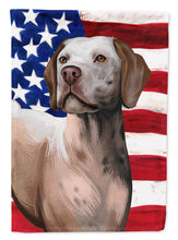Load image into Gallery viewer, Braque du Bourbonnais American Flag Flag Canvas House Size CK6458CHF