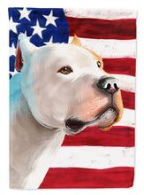 Load image into Gallery viewer, Brazilian Dogo American Flag Garden Flag - Outdoor Decorative Yard Flag CK6459GF