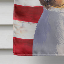 Load image into Gallery viewer, Brazilian Terrier Dog American Flag Flag Canvas House Size CK6460CHF