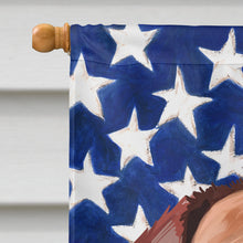 Load image into Gallery viewer, Broholmer Dog American Flag Flag Canvas House Size CK6463CHF