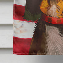 Load image into Gallery viewer, Bruno Jura Hound Dog American Flag Flag Canvas House Size CK6464CHF