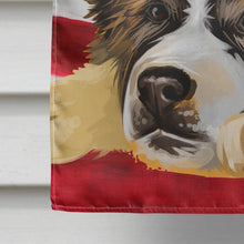 Load image into Gallery viewer, Bucovina Shepherd Dog American Flag Flag Canvas House Size CK6465CHF