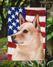Load image into Gallery viewer, Canaan Dog American Flag Garden Flag - Outdoor Decorative Yard Flag CK6472GF
