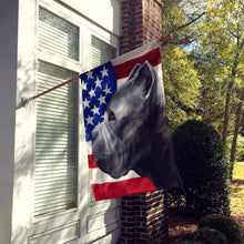 Load image into Gallery viewer, Cane Corso Dog American Flag Flag Canvas House Size CK6474CHF