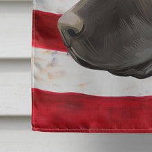 Load image into Gallery viewer, Portuguese Cattle Dog American Flag Flag Canvas House Size CK6476CHF