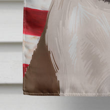 Load image into Gallery viewer, Cao de Gado Transmontano American Flag Flag Canvas House Size CK6477CHF