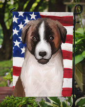 Load image into Gallery viewer, Cao de Gado Transmontano American Flag Garden Flag - Outdoor Decorative Yard Flag CK6477GF