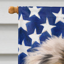 Load image into Gallery viewer, Carpathian Shepherd Dog American Flag Flag Canvas House Size CK6478CHF