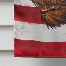 Load image into Gallery viewer, Cesky Fousek Dog American Flag Flag Canvas House Size CK6484CHF