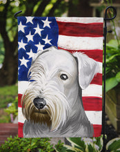 Load image into Gallery viewer, Cesky Terrier Dog American Flag Garden Flag - Outdoor Decorative Yard Flag CK6485GF