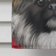 Load image into Gallery viewer, Chinese Imperial Dog American Flag Flag Canvas House Size CK6488CHF