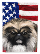 Load image into Gallery viewer, Chinese Imperial Dog American Flag Garden Flag - Outdoor Decorative Yard Flag CK6488GF