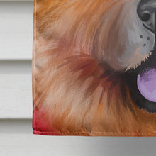 Load image into Gallery viewer, Chow Chow Dog American Flag Flag Canvas House Size CK6490CHF