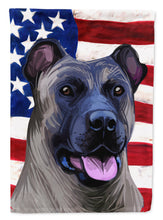 Load image into Gallery viewer, Cimarron Dog American Flag Garden Flag - Outdoor Decorative Yard Flag CK6491GF