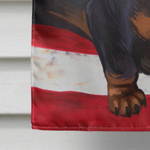 Load image into Gallery viewer, Dachshund Dog American Flag Flag Canvas House Size CK6500CHF