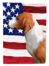 Load image into Gallery viewer, Drever Dog American Flag Flag Canvas House Size CK6506CHF