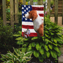 Load image into Gallery viewer, Drever Dog American Flag Garden Flag - Outdoor Decorative Yard Flag CK6506GF