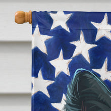 Load image into Gallery viewer, Dutch Shepherd Dog American Flag Flag Canvas House Size CK6507CHF