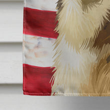 Load image into Gallery viewer, East Siberian Laika Dog American Flag Flag Canvas House Size CK6509CHF