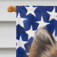Load image into Gallery viewer, Elo Dog American Flag Flag Canvas House Size CK6510CHF
