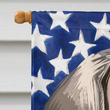 Load image into Gallery viewer, English Mastiff Dog American Flag Flag Canvas House Size CK6513CHF