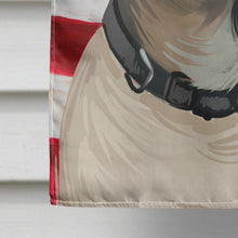 Load image into Gallery viewer, English Mastiff Dog American Flag Flag Canvas House Size CK6513CHF