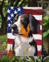Load image into Gallery viewer, Entlebucher Mountain Dog American Flag Garden Flag - Outdoor Decorative Yard Flag CK6516GF