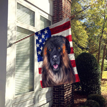Load image into Gallery viewer, Estrela Mountain Dog American Flag Flag Canvas House Size CK6518CHF