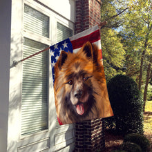 Load image into Gallery viewer, Eurasier Dog American Flag Flag Canvas House Size CK6519CHF