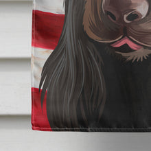 Load image into Gallery viewer, Field Spaniel Dog American Flag Flag Canvas House Size CK6521CHF