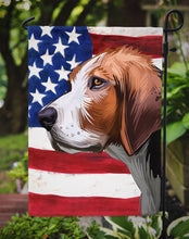 Load image into Gallery viewer, Finnish hound Dog American Flag Garden Flag - Outdoor Decorative Yard Flag CK6523GF