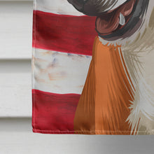 Load image into Gallery viewer, Fox Terrier Smooth Dog American Flag Flag Canvas House Size CK6528CHF