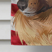 Load image into Gallery viewer, Garafian Shepherd Dog American Flag Flag Canvas House Size CK6531CHF