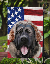 Load image into Gallery viewer, Georgian Shepherd Dog American Flag Garden Flag - Outdoor Decorative Yard Flag CK6532GF