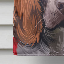 Load image into Gallery viewer, German Spaniel Dog American Flag Flag Canvas House Size CK6537CHF