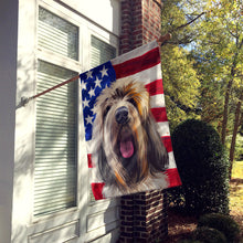 Load image into Gallery viewer, Grand Griffon Vendeen Dog American Flag Flag Canvas House Size CK6545CHF