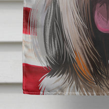 Load image into Gallery viewer, Grand Griffon Vendeen Dog American Flag Flag Canvas House Size CK6545CHF