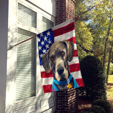 Load image into Gallery viewer, Great Dane Dog American Flag Flag Canvas House Size CK6546CHF