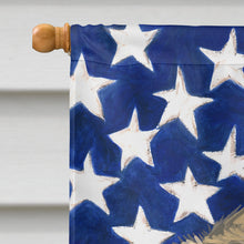Load image into Gallery viewer, Great Dane Dog American Flag Flag Canvas House Size CK6546CHF