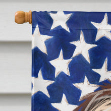Load image into Gallery viewer, Griffon Bruxellois Dog American Flag Flag Canvas House Size CK6552CHF