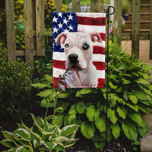 Load image into Gallery viewer, Guatemalan Dogo Dog American Flag Garden Flag - Outdoor Decorative Yard Flag CK6555GF