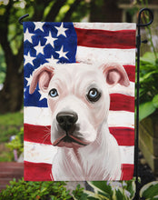 Load image into Gallery viewer, Guatemalan Dogo Dog American Flag Garden Flag - Outdoor Decorative Yard Flag CK6555GF