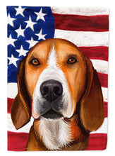 Load image into Gallery viewer, Hamiltonstovare Dog American Flag Flag Canvas House Size CK6556CHF