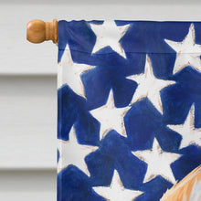 Load image into Gallery viewer, Harrier Dog American Flag Flag Canvas House Size CK6558CHF