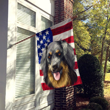 Load image into Gallery viewer, Hovawart Dog American Flag Flag Canvas House Size CK6561CHF