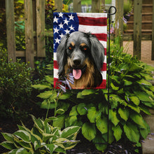 Load image into Gallery viewer, Hovawart Dog American Flag Garden Flag - Outdoor Decorative Yard Flag CK6561GF